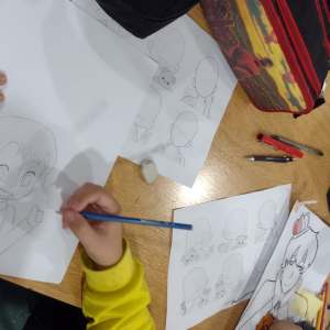 Taller de dibujo de anime y manga