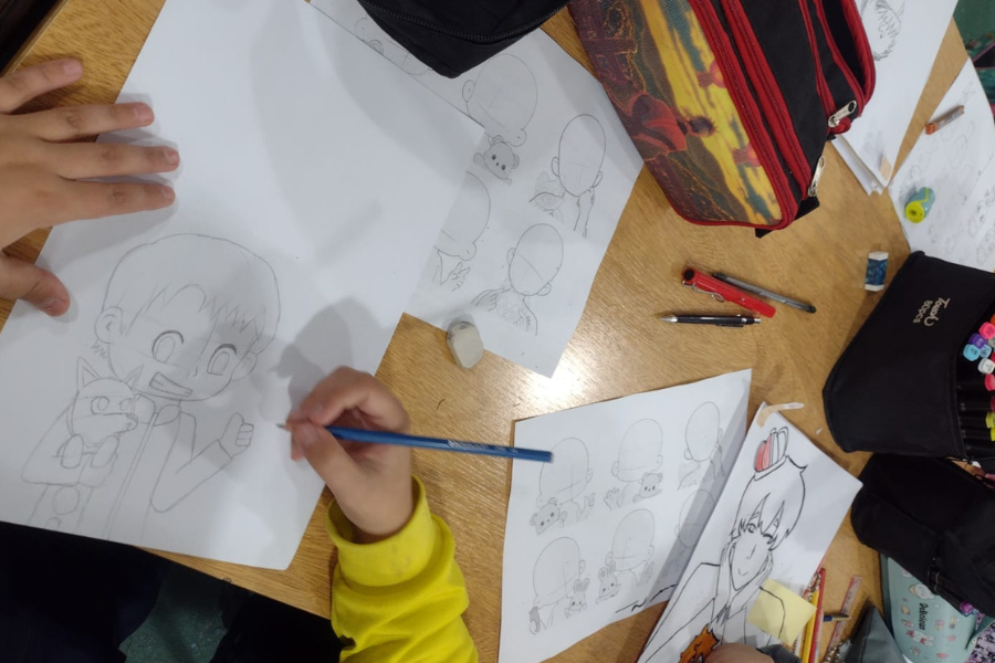 Taller de dibujo de anime y manga